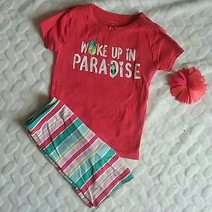 Carter's shorts Pajamas